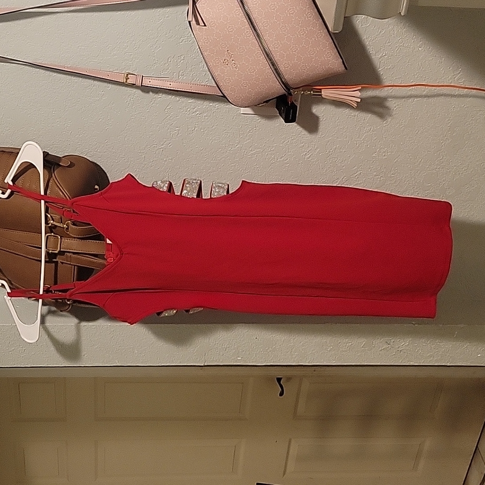 Red sexy dress